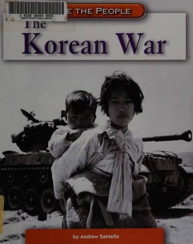 The Korean War poster