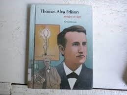 Thomas Alva Edison, bringer of light poster