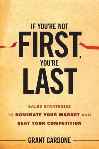 If You're Not First, You're Last poster