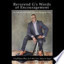 Reverend G’s Words of Encouragement poster