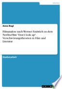 Filmanalyse nach Werner Faulstich zu dem Netflix-Film "Don't look up". Verschwörungstheorien in Film und Literatur poster