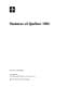 Statutes of the Province of Quebec Passed in the Session Held in the ... Year of the Reign poster