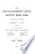 The English Guernsey Cattle Society's Herd Book poster