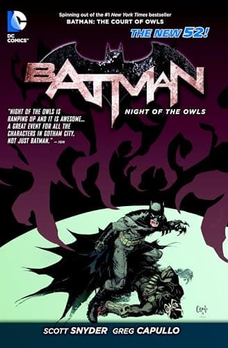 Batman: The Night of the Owls poster