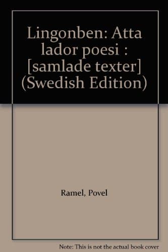 Lingonben: Åtta lådor poesi: poster