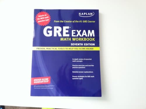 Kaplan GRE Exam Math Workbook poster