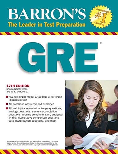 Barron's GRE poster