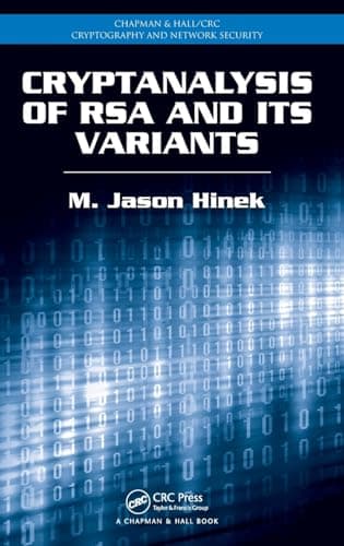 Cryptanalysis of RSA and Its Variants poster