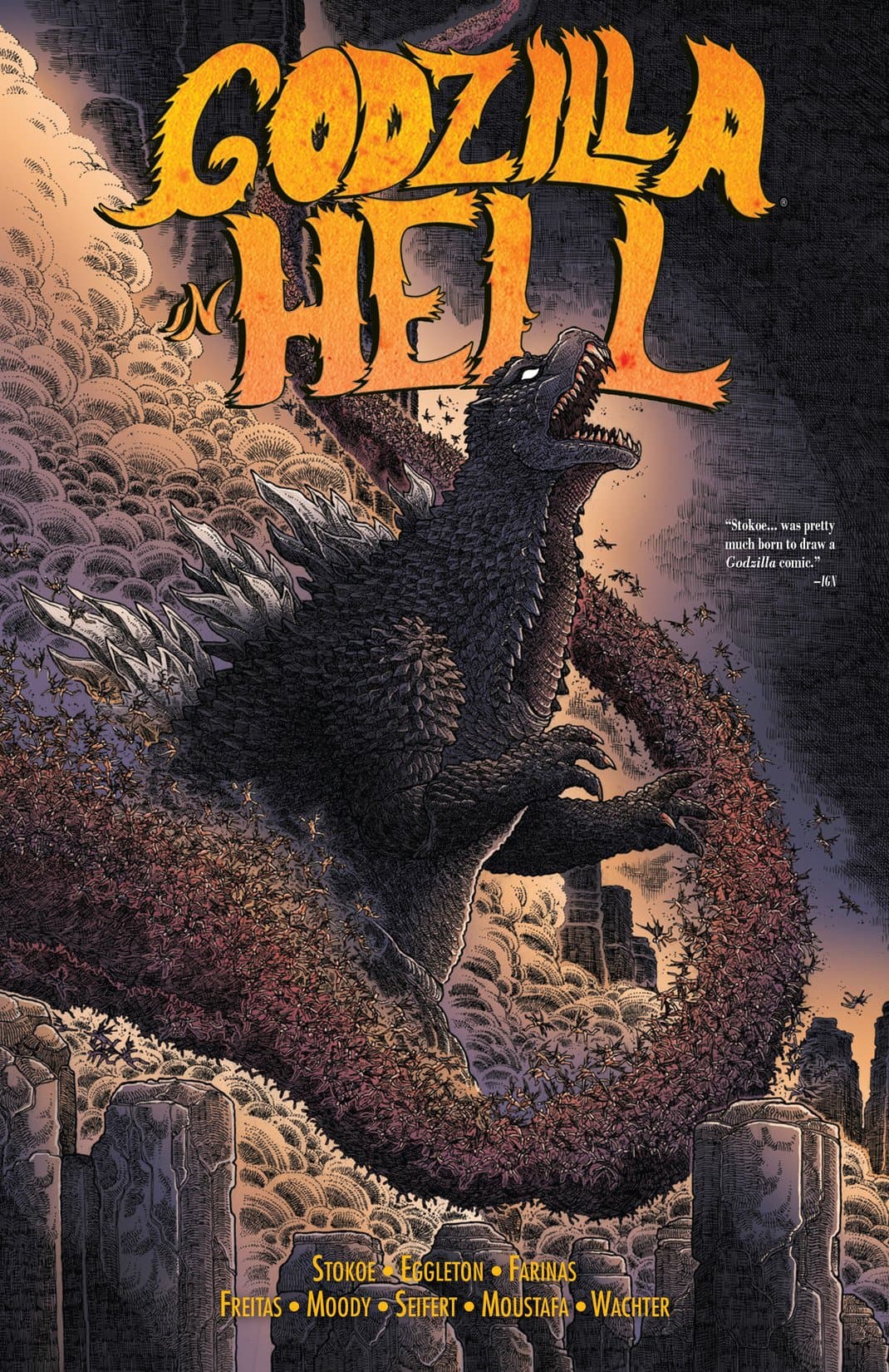 Godzilla In Hell poster