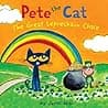 Pete the Cat: The Great Leprechaun Chase: Includes 12 St. Patrick's Day Cards, Fold-Out Poster, and Stickers! poster