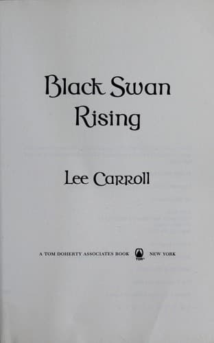 Black Swan Rising poster