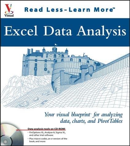 Excel Data Analysis: Your visual blueprint for analyzing data, charts, and PivotTables poster