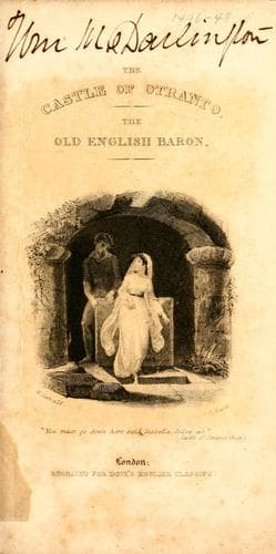 The Castle of Otranto poster