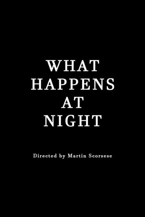 What Happens at Night poster