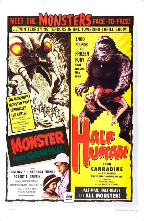 Half Human: The Story of the Abominable Snowman poster