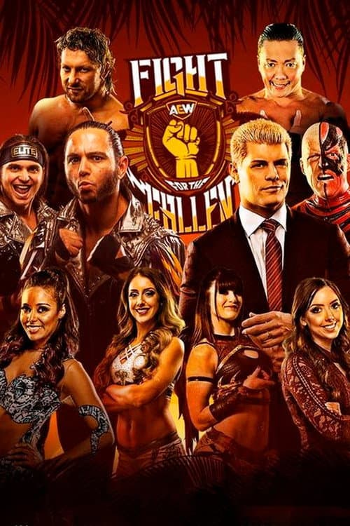 AEW Fight for the Fallen 2019 poster