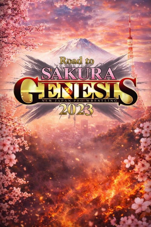 NJPW Road to Sakura Genesis 2023 - Day 2 poster