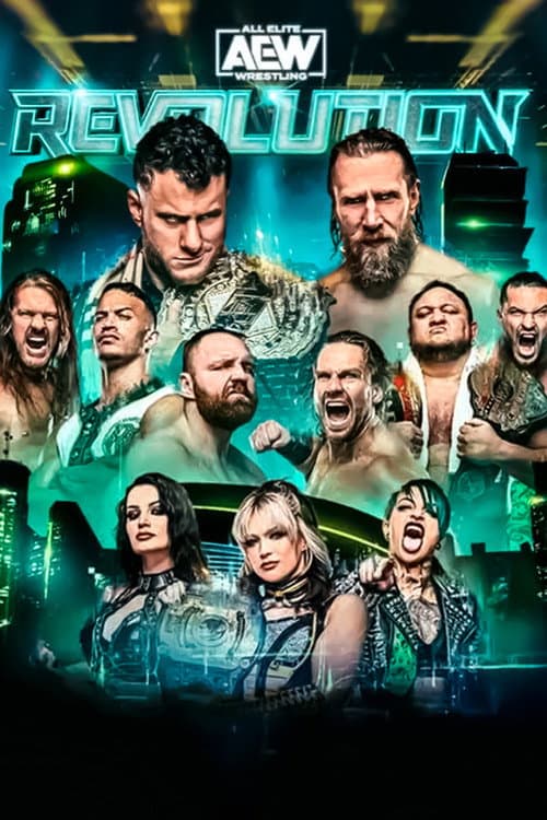 AEW Revolution 2023 poster