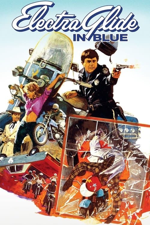 Electra Glide in Blue poster