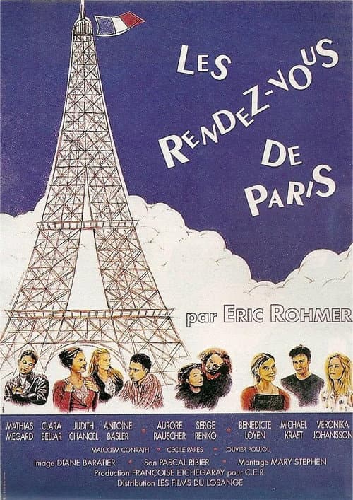 Les rendez-vous de Paris poster