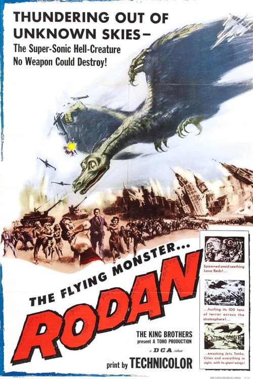 Rodan! The Flying Monster poster