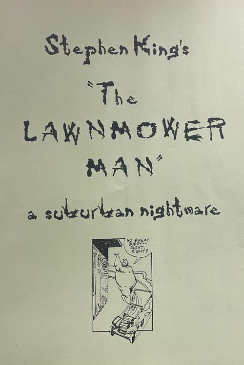 The Lawnmower Man poster
