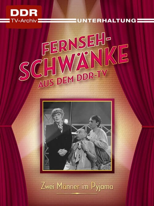 Zwei Männer im Pyjama poster