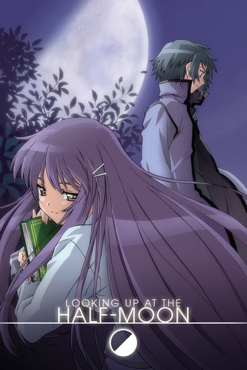 Looking Up at the Half-Moon poster