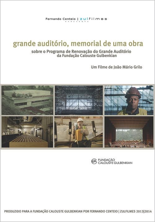 Grande Auditório, memorial de uma obra poster