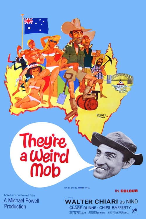 They're a Weird Mob poster