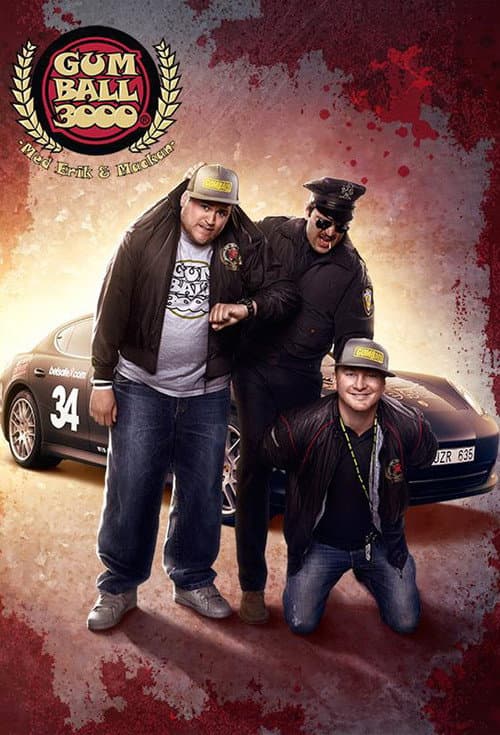 Erik och Mackan Gumball 3000 poster