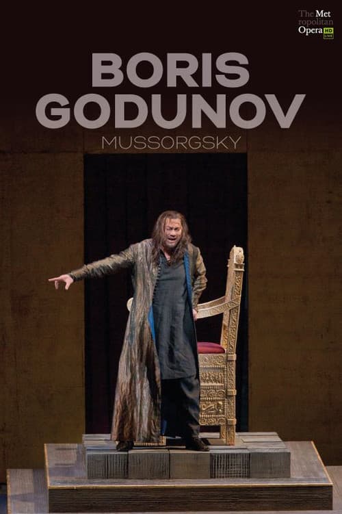 The Metropolitan Opera: Boris Godunov poster