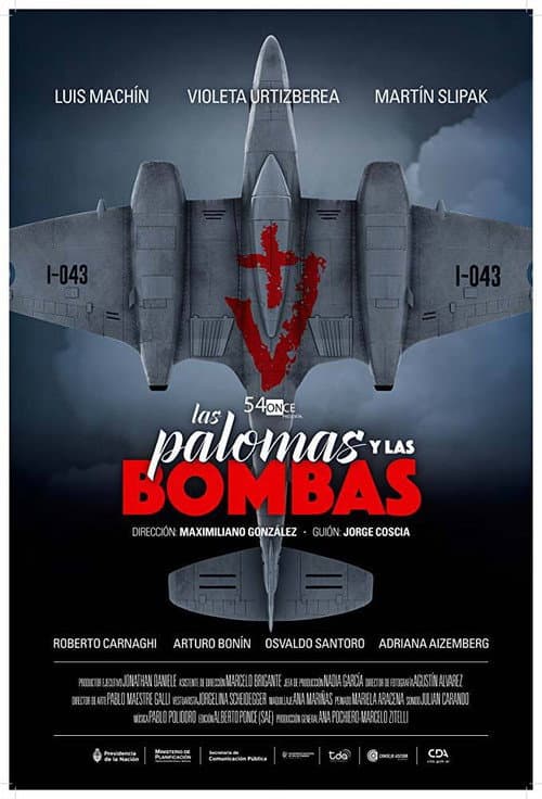Las palomas y las bombas poster
