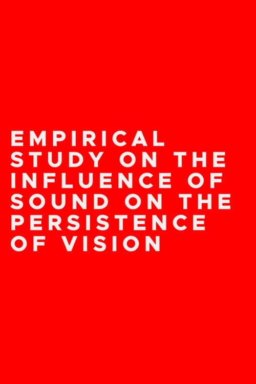 Empirical Study on the Influence of Sound on the Persistence of Vision poster