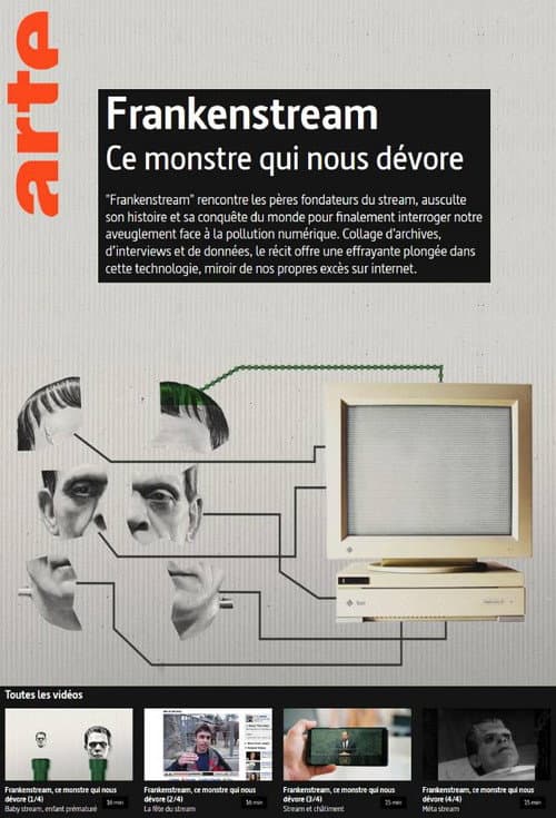 Frankenstream, ce monstre qui nous dévore poster