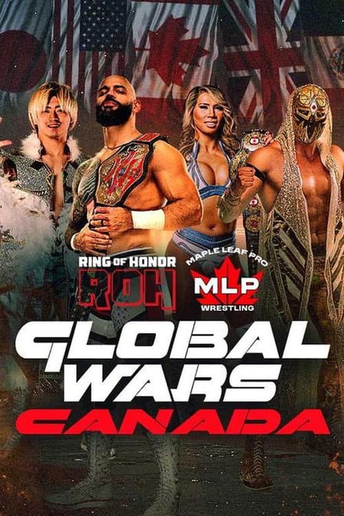 ROH x MLP Global Wars Canada poster