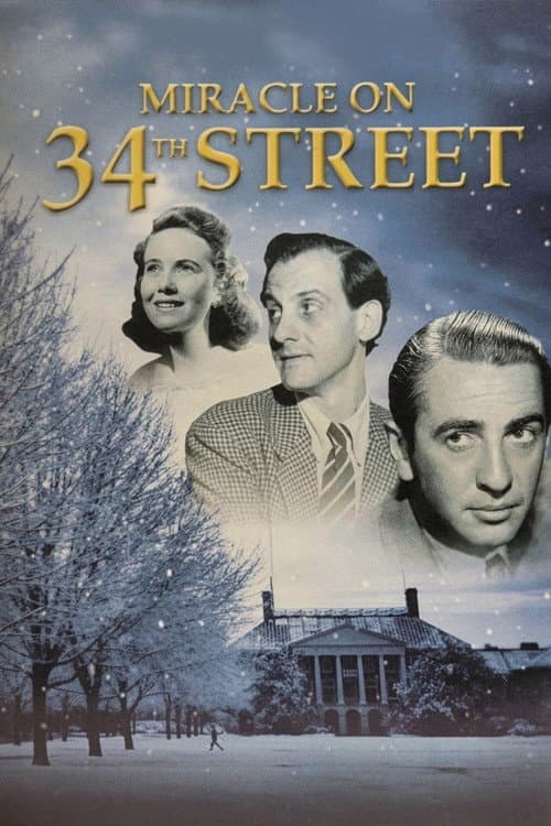 The Miracle on 34th Street poster