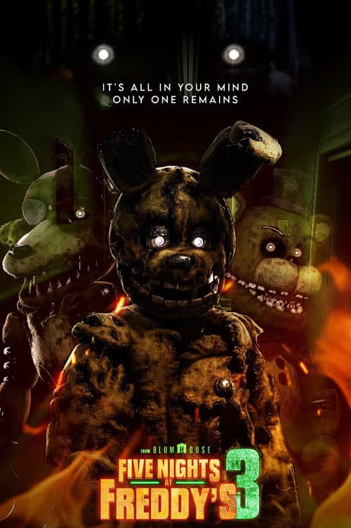 Five Nights at Freddy's 3 poster