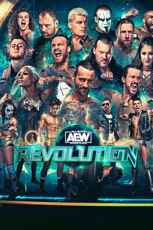 AEW Revolution 2022 poster