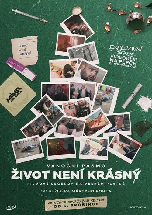 Vánoční pásmo Život není krásný poster