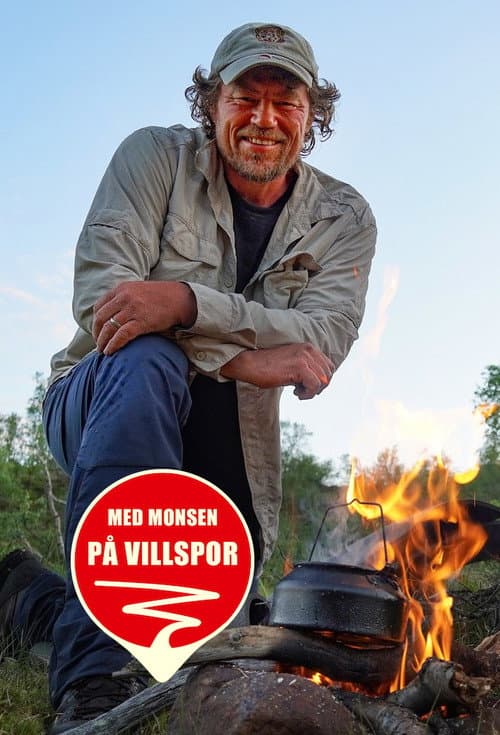 Med Monsen på villspor poster