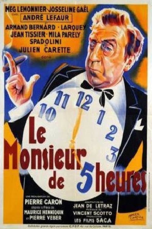 Le Monsieur de 5 heures poster