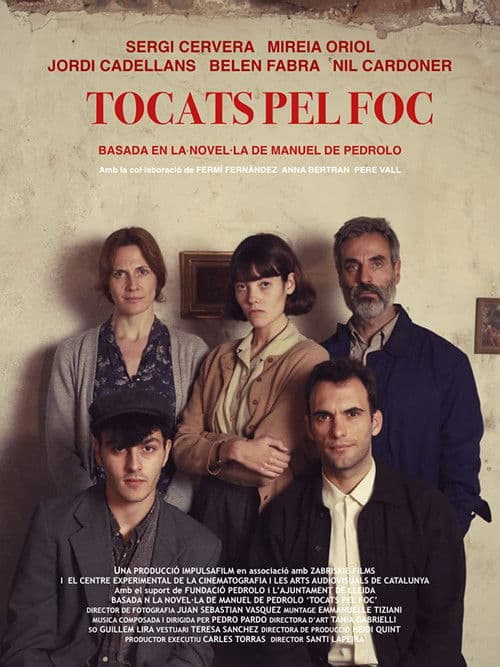 Tocats pel foc poster