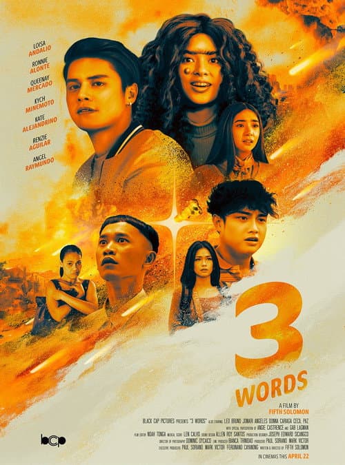 3 Words poster