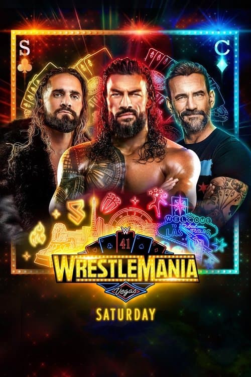 WrestleMania 41: Saturday poster