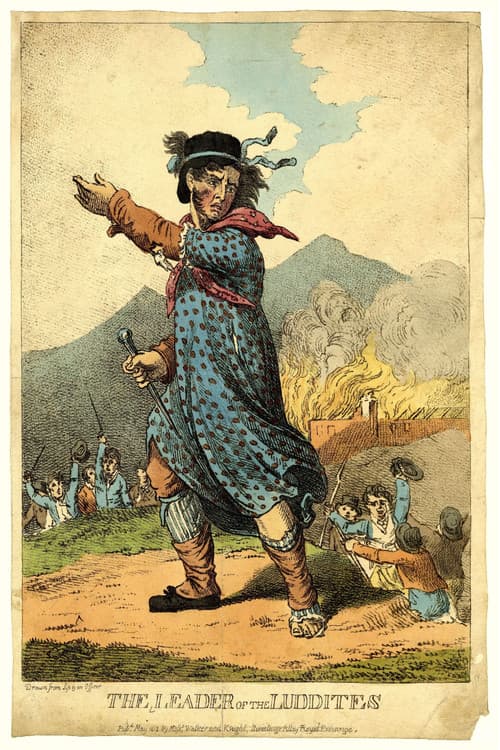 The Luddites poster