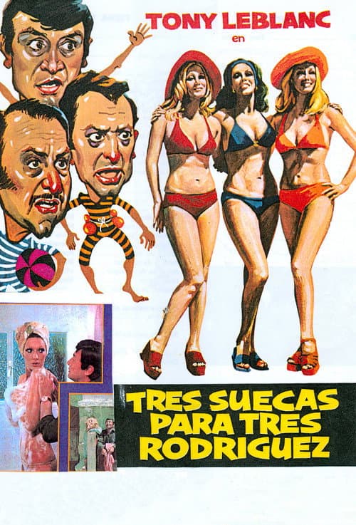 Tres suecas para tres Rodríguez poster