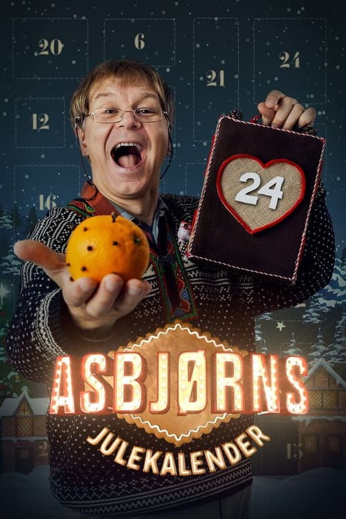 Asbjørns julekalender poster