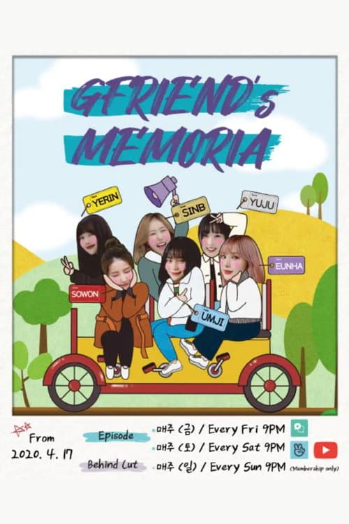 GFRIEND's MEMORIA poster