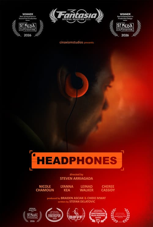 Headphones poster
